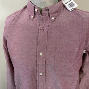 Timberland Men's Long Sleeve Plaid Button Down Shirt A1S48M52